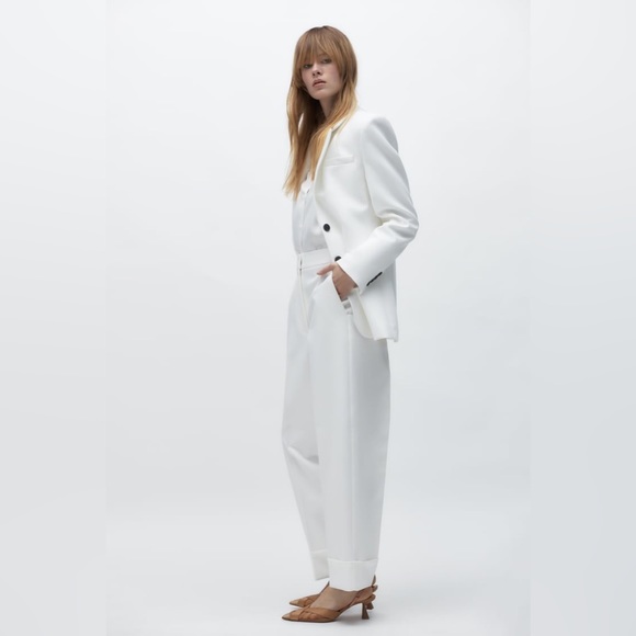 ZARA MESH SLINGBACK HEELS - Picture 2 of 8